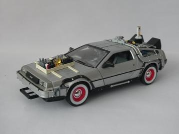 DeLorean Back To The Future III - Welly 1/24, Enlèvement, Voiture, Welly