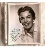 Photo dédicacée - Esther Williams 1956-1957 Joanna Barres ZW, Enlèvement ou Envoi, Comme neuf, Photo ou Carte, Signé