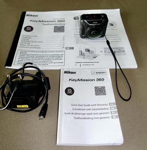 Nikon KeyMission 360  in nieuwstaat, Audio, Tv en Foto, Fotocamera's Digitaal, Zo goed als nieuw, Compact, Nikon, Ophalen of Verzenden
