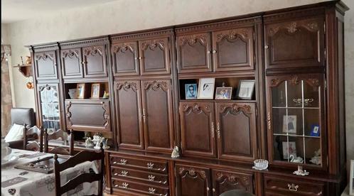 Kast Notelaar hout 450 L x 75 B cm, Antiek en Kunst, Antiek | Meubels | Kasten, Ophalen