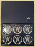 Val St. Lambert, onderzetters vlinder gesigneerd, Enlèvement ou Envoi