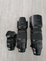 XF 16-55mm 50-140mm 100-400mm, Ophalen, Zo goed als nieuw, Zoom