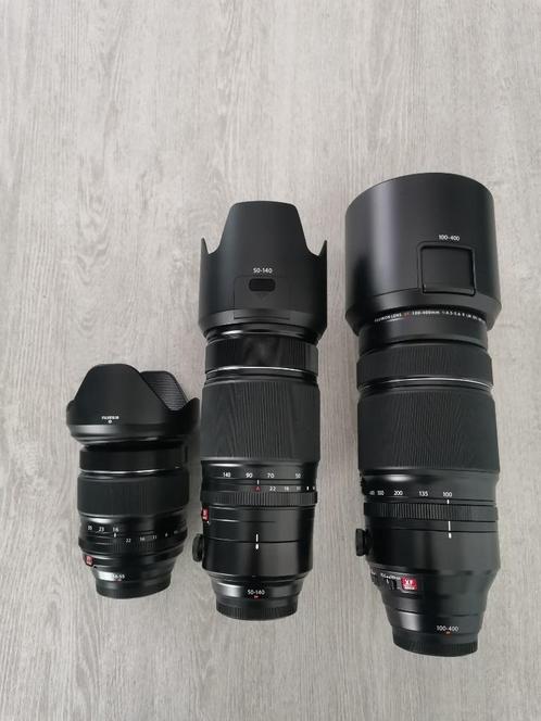 XF 16-55mm 50-140mm 100-400mm, Audio, Tv en Foto, Foto | Lenzen en Objectieven, Zo goed als nieuw, Zoom, Ophalen