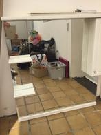 Gratis badkamerspiegel met verlichting en opbergruimte, Huis en Inrichting, Woonaccessoires | Spiegels, Ophalen of Verzenden, Gebruikt