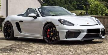 Prachtige Porsche Boxster 718 4.0 420pk 2020, Auto's, Zwart, Cabriolet, Bedrijf, Handgeschakeld