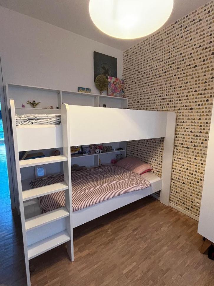 Stapelbed + bib -La Redoute Interieurs  + 2 matrassen, Kinderen en Baby's, Kinderkamer | Stapelbedden en Hoogslapers, Zo goed als nieuw