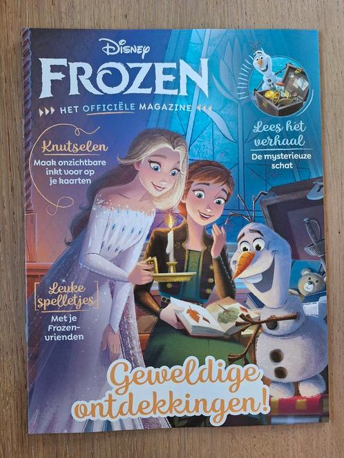 NIEUW Frozen officiële magazine met poster, Boeken, Tijdschriften en Kranten, Nieuw, Muziek, Film of Tv, Ophalen of Verzenden