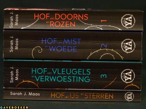 Hof Van Doorns En Rozen - Sarah J Maas - Het Spectrum - 4x -, Boeken, Fantasy, Gelezen, Ophalen of Verzenden