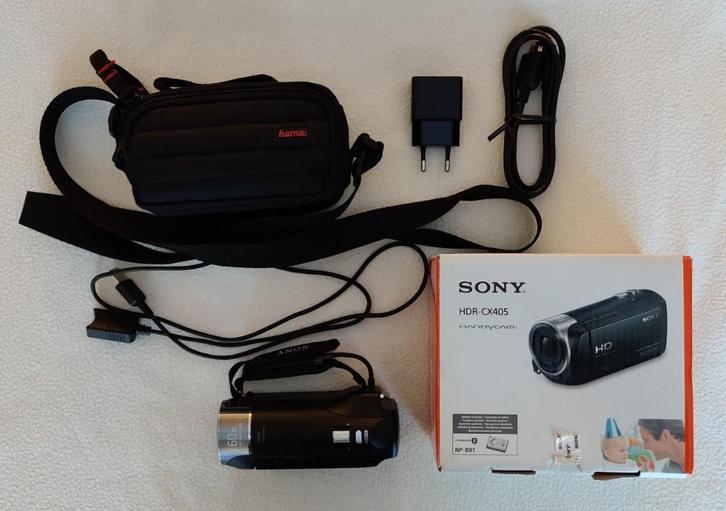 SONY HDR-CX405 handycam caméscope, Audio, Tv en Foto, Videocamera's Digitaal, Zo goed als nieuw, Camera, Geheugenkaart, Sony, 20x of meer