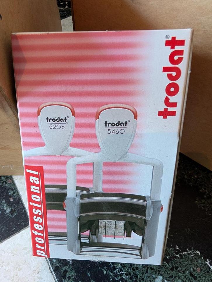 Bulk Trodat Professional 5204 – Zelfinktende stempel, Hobby en Vrije tijd, Stempelen, Nieuw, Ophalen
