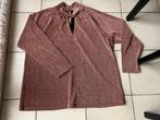 Mooie bronskleurige ' glitter ' blouse - Maat XXL, Ophalen of Verzenden, Zo goed als nieuw, Blouse of Tuniek