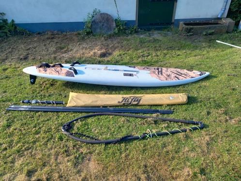 Hilfy windsurf-set met carbonnen mast, Watersport en Boten, Windsurfen, Gebruikt, Complete set, 5 tot 7 m², Ophalen