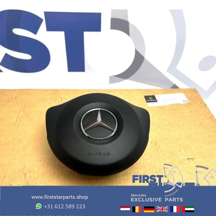 2018 AMG Facelift STUUR AIRBAG A B C CLA E G GLA GLC GLE S K, Auto-onderdelen, Dashboard en Schakelaars, Mercedes-Benz, Gebruikt
