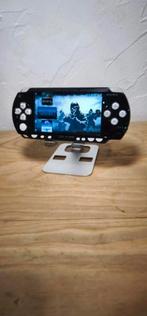 PSP 1000 - Black & White - Modifiée 128Go, Consoles de jeu & Jeux vidéo, Consoles de jeu | Sony PSP, Enlèvement ou Envoi, Comme neuf