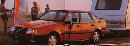 Brochure de la voiture sur papier glacé Volvo 440 - 1990, Livres, Autos | Brochures & Magazines, Comme neuf, Volvo, Envoi