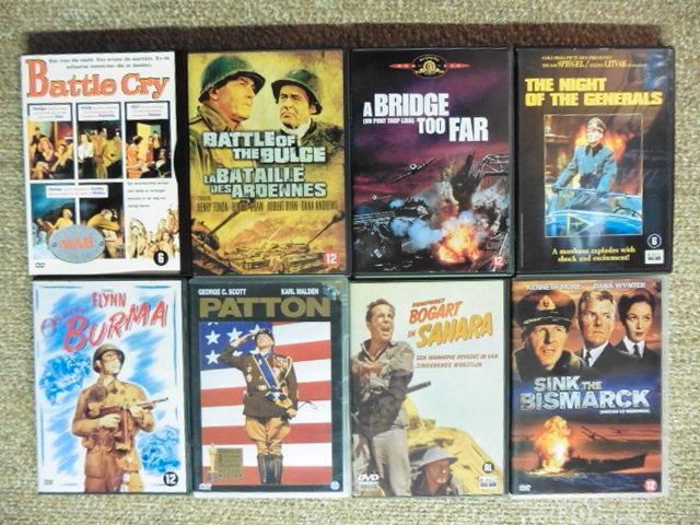 Oorlogsklassiekers DVD Pakket (8 TOPfilms) Superdeal !, CD & DVD, DVD | Classiques, Comme neuf, Action et Aventure, 1960 à 1980
