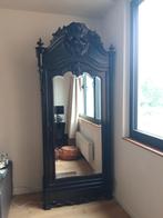 Armoire de style Napoléon 3, noire avec miroir, Enlèvement