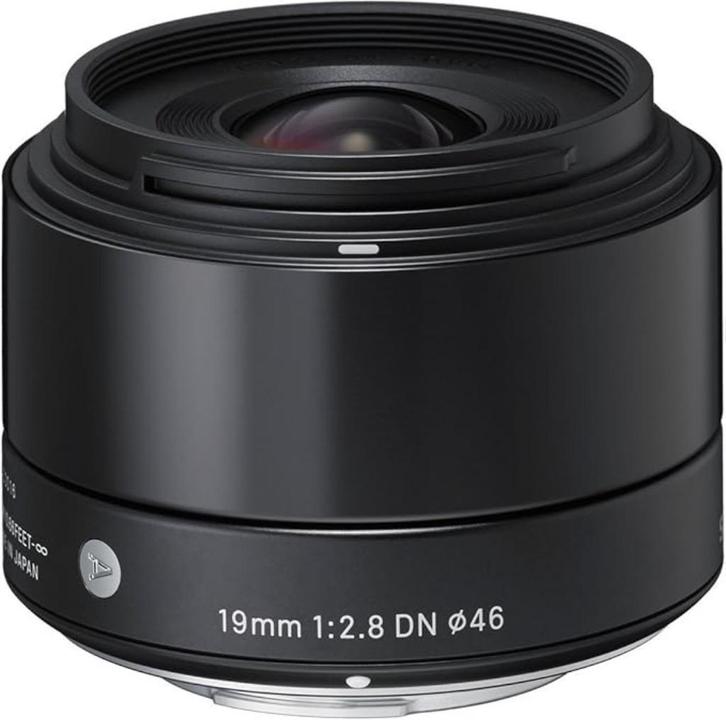 Scherpe Sigma 19 mm lens voor Sony E, Audio, Tv en Foto, Foto | Lenzen en Objectieven, Zo goed als nieuw, Groothoeklens, Ophalen