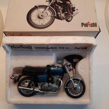 POLISTIL 1:15 MOTOR NORTON 750 COMMANDO*NEW*VINTAGE beschikbaar voor biedingen
