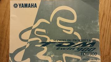Maneul du propriétaire TDM900 beschikbaar voor biedingen