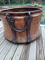 Antieke koperen ketel, Ophalen of Verzenden, Koper