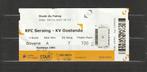 ticket (uitilisé) : RFC Seraing - KV Oostende : 08/10/2022, Enlèvement ou Envoi, Utilisé, Autres types