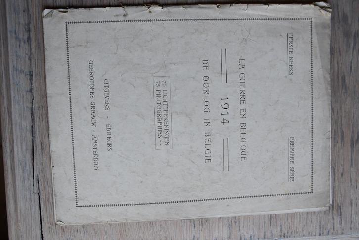 la guerre en Belgique 1914 De oorlog in België, Boeken, Oorlog en Militair, Gelezen, Algemeen, Voor 1940, Verzenden
