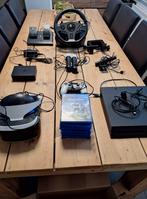 PS4 console met VR bril en stuur met pedalen, Games en Spelcomputers, Ophalen