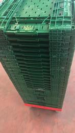 Lot de 100 bacs verts a légumes, Repliable, Moins de 35 cm, Enlèvement, Utilisé