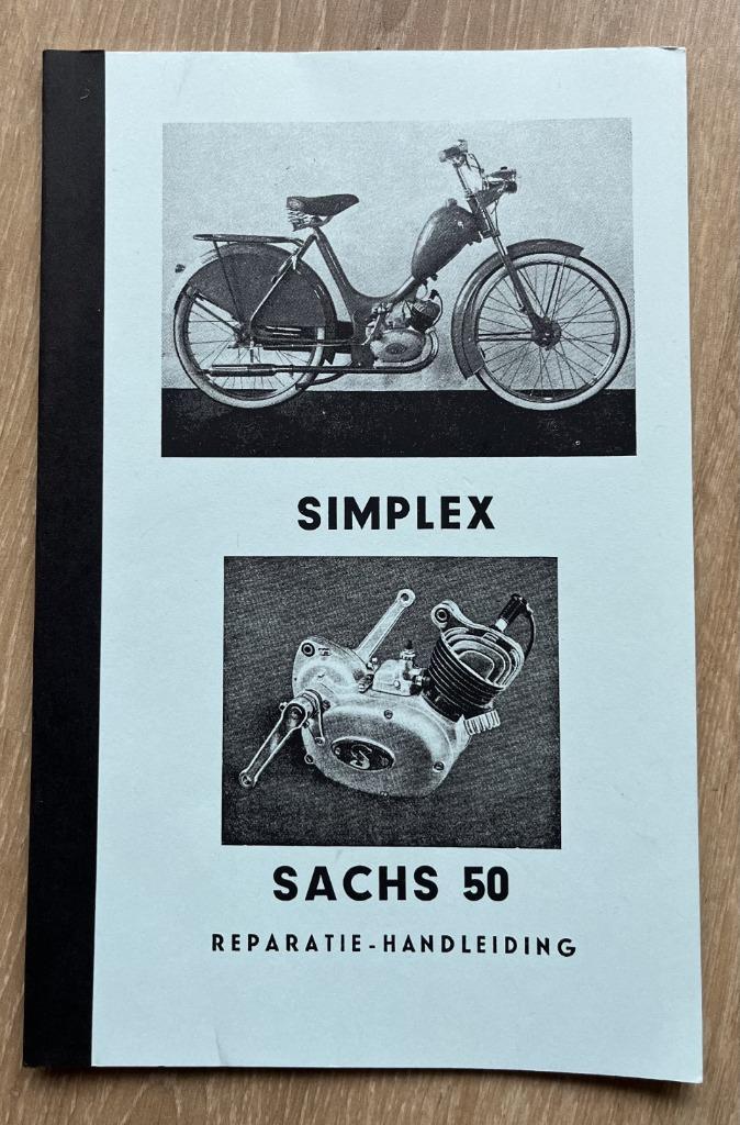 Simplex - Sachs 50 Bromfiets reparatie - handleiding, Fietsen en Brommers, Handleidingen en Instructieboekjes, Nieuw, Verzenden