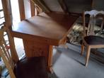 Tafel + 4 stoelen, Huis en Inrichting, Tafels | Eettafels, Ophalen, 100 tot 150 cm, 50 tot 100 cm, Zo goed als nieuw