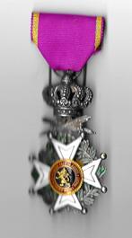 Médaille de l'Ordre de Léopold, Envoi, Armée de terre, Ruban, Médaille ou Ailes