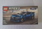 Lego Speed Champions Ford Mustang Dark Horse Sports Car, Envoi, Neuf, Ensemble complet, Lego