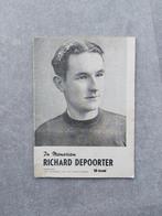 In memoriam - Richard Depoorter, Livres, Livres de sport, Utilisé, Autres sports, Enlèvement ou Envoi