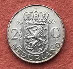 Rijksdaalder d'argent 1962 Juliana, 2½ florins, Enlèvement ou Envoi, Monnaie en vrac, Argent