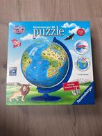 Ravensburger Kinder globe- 3D Puzzel - 180 stukjes, Ophalen of Verzenden, Meer dan 50 stukjes, Zo goed als nieuw, 6 jaar of ouder