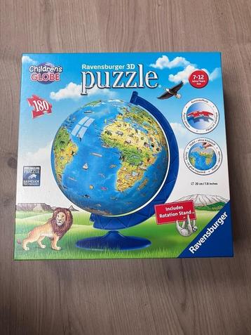 Ravensburger Kinder globe- 3D Puzzel - 180 stukjes beschikbaar voor biedingen