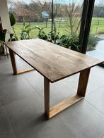 Mangohout eetafel, Maison & Meubles, Tables | Tables à manger, Enlèvement, Utilisé, 150 à 200 cm, 50 à 100 cm