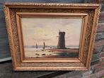 huile sur panneau marine signe soroy, Ophalen of Verzenden