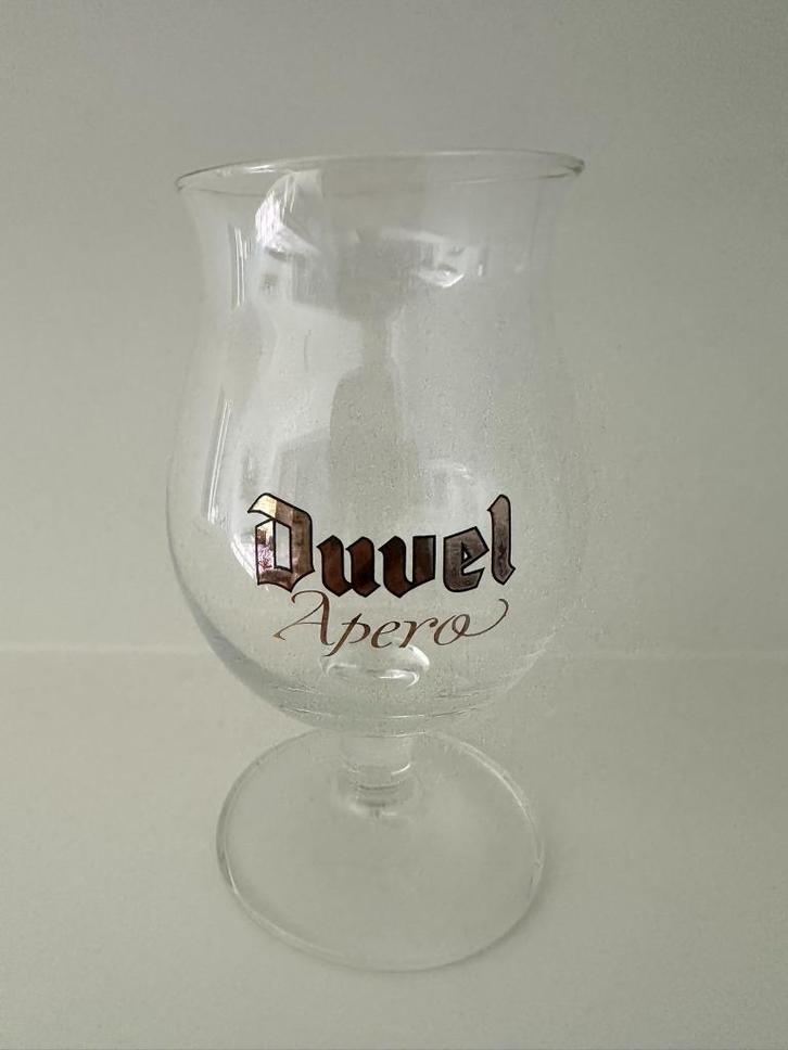 DUVEL glas 16,5cl (!!!) OUD LOGO Apéro - Nieuw en ongebruikt, Verzamelen, Glas en Drinkglazen, Nieuw, Bierglas, Ophalen of Verzenden