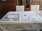Mooi zacht dekentje van Snoopy voor een kinderbedje, Huis en Inrichting, Ophalen, Zo goed als nieuw, Wit