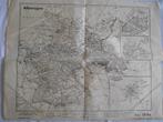 kaart van Duitsland in het interbellum, Boeken, Atlassen en Landkaarten, Ophalen of Verzenden, Gelezen, Duitsland, Landkaart