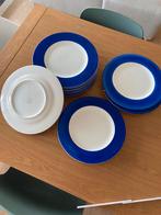 Porselein diner borden met rand, Enlèvement, Comme neuf, Porcelaine, Assiettes(s)