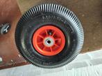 Massief steekwagen wiel 4.10/3.50-4(35-x10) as Ø 16 mm, Doe-het-zelf en Bouw, Ophalen, Nieuw, Steekwagen