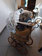 antieke poppenwagen met beer, Antiek en Kunst, Ophalen
