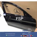 W205 DEUR Mercedes C Klasse PORTIER ZWART 2014-2021 ORIGINEE, Auto-onderdelen, Gebruikt, -, Deur, Ophalen of Verzenden
