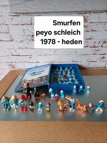 Smurfen speelset verzamelen schleich peyo beschikbaar voor biedingen