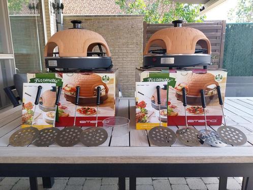 2 pizzaoventjes, Elektronische apparatuur, Gourmetstellen, Zo goed als nieuw, Ophalen