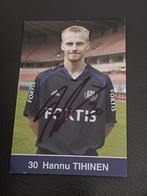 Kaart gesigneerd door RSC Anderlecht Tihinen, Verzamelen, Ophalen of Verzenden, Zo goed als nieuw