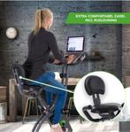 Hometrainer+rugleuning- plooibaar.Nieuw-weg wgns rusthuis., Sport en Fitness, Ophalen, Aluminium, Zo goed als nieuw, Hometrainer